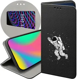 etui-z-klapka-do-samsung-galaxy-a41-wzory-astronauta-kosmonauta-rakieta