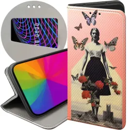 etui-z-klapka-do-xiaomi-redmi-note-8-pro-wzory-collage-retro-vintage-case