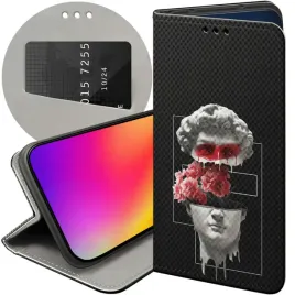 etui-z-klapka-do-realme-8-5g-wzory-klasyka-classic-rzezba-futeral-pokrowiec