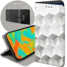 etui-z-klapka-do-motorola-moto-g52-wzory-3d-geometryczne-iluzja-futeral