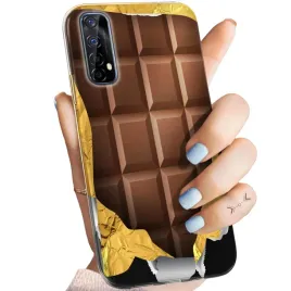 etui-do-realme-7-wzory-czekolada-choco-slodycze-obudowa-pokrowiec-case