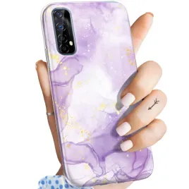 etui-do-realme-7-wzory-fioletowe-fiolet-ksztalty-obudowa-pokrowiec-case