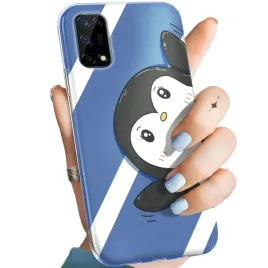 etui-do-realme-7-5g-wzory-pingwinek-pingwin-happy-feet-obudowa-pokrowiec
