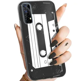 etui-do-realme-7-wzory-retro-old-school-muzyka-gry-obudowa-pokrowiec-case
