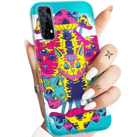 etui-do-realme-7-wzory-psycho-lsd-psychodelic-grzybki-obudowa-pokrowiec