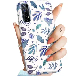 etui-do-realme-7-wzory-zima-snieg-sniezynki-winter-obudowa-pokrowiec-case