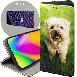 etui-z-klapka-do-realme-8-5g-wzory-pieski-psiaki-dogs-futeral-pokrowiec