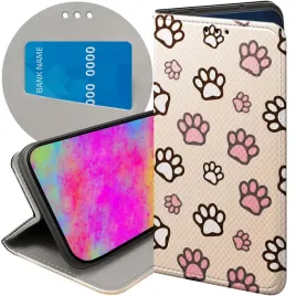 etui-z-klapka-do-xiaomi-redmi-9-wzory-lapki-slady-lapa-stopa-futeral-case