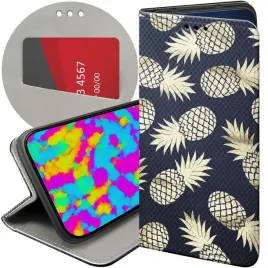 etui-z-klapka-do-samsung-galaxy-a32-5g-wzory-ananas-owoce-egzotyczne-case