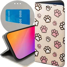 etui-z-klapka-do-iphone-x-xs-wzory-lapki-slady-lapa-stopa-futeral-case