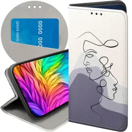 etui-do-xiaomi-redmi-note-8t-wzory-continuous-line-art-kreska-linie-futeral