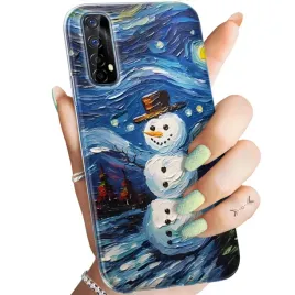 etui-do-realme-7-wzory-balwan-zima-snieg-obudowa-pokrowiec-case
