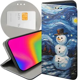 etui-z-klapka-do-realme-10-pro-5g-wzory-balwan-zima-snieg-futeral-pokrowiec