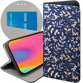 etui-z-klapka-do-motorola-moto-e13-wzory-floral-botanika-bukiety-futeral