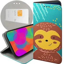 etui-do-motorola-moto-g22-4g-wzory-leniwiec-smieszne-wewnetrzne-zwierze