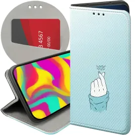etui-z-klapka-do-motorola-moto-g22-4g-wzory-niebieskie-blue-blau-futeral