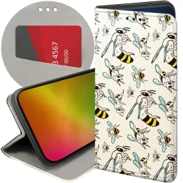 etui-z-klapka-do-motorola-moto-g22-4g-wzory-owady-motyle-pszczolki-futeral