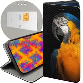 etui-z-klapka-do-motorola-moto-g22-4g-wzory-papuga-papuzka-tukan-futeral