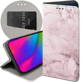 etui-z-klapka-do-motorola-moto-g22-4g-wzory-rozowe-golden-rose-pudrowy-roz