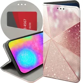 etui-z-klapka-do-motorola-moto-g22-4g-wzory-rozowe-zloto-roz-futeral-case