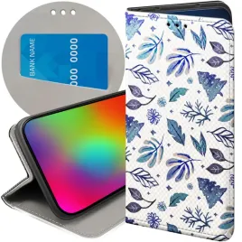 etui-z-klapka-do-motorola-moto-g22-4g-wzory-zima-snieg-sniezynki-winter
