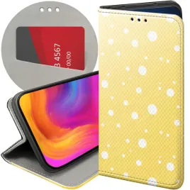 etui-z-klapka-do-motorola-moto-g22-4g-wzory-kropki-grochy-bokeh-dots-case