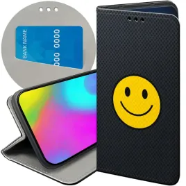 etui-z-klapka-do-motorola-moto-g22-4g-wzory-usmiech-smile-emoji-futeral
