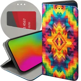 etui-z-klapka-do-motorola-moto-g22-4g-wzory-azteckie-aztec-aztecy-futeral