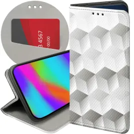etui-z-klapka-do-motorola-moto-g22-4g-wzory-3d-geometryczne-iluzja-futeral