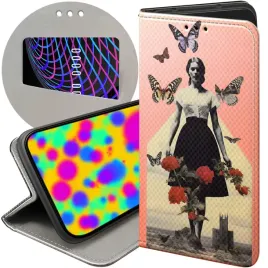 etui-z-klapka-do-motorola-moto-g22-4g-wzory-collage-retro-vintage-futeral