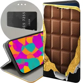 etui-z-klapka-do-motorola-moto-g22-4g-wzory-czekolada-choco-slodycze-case
