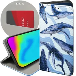etui-z-klapka-do-motorola-moto-g22-4g-wzory-morze-fale-woda-aqua-futeral