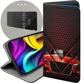 etui-z-klapka-do-motorola-moto-g22-4g-wzory-auto-motor-pojazdy-samochody