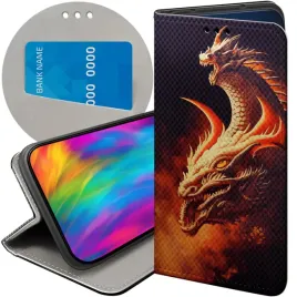etui-z-klapka-do-motorola-moto-g22-4g-wzory-smoki-dragon-taniec-smokow-case