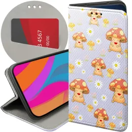 etui-z-klapka-do-motorola-moto-g22-4g-wzory-grzyby-grzybki-futeral-case