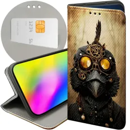 etui-z-klapka-do-motorola-moto-g22-4g-wzory-steampunk-maszyny-laboratoria