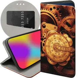 etui-z-klapka-do-motorola-moto-g22-4g-wzory-zegary-czas-zegarmistrz-futeral