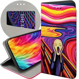 etui-z-klapka-do-motorola-moto-g22-4g-wzory-krzyk-munch-edvard-scream-case