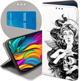 etui-z-klapka-do-motorola-moto-g22-4g-wzory-aniol-aniolek-kupidyn-futeral