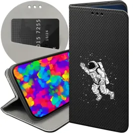 etui-z-klapka-do-motorola-moto-g22-4g-wzory-astronauta-kosmonauta-rakieta