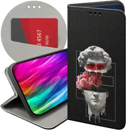 etui-z-klapka-do-motorola-moto-g22-4g-wzory-klasyka-classic-rzezba-futeral
