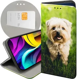 etui-z-klapka-do-motorola-moto-g22-4g-wzory-pieski-psiaki-dogs-futeral-case