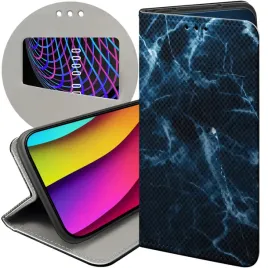 etui-z-klapka-do-motorola-moto-g22-4g-wzory-granatowe-futeral-pokrowiec