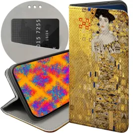 etui-z-klapka-do-motorola-moto-g22-4g-wzory-klimt-gustav-pocalunek-futeral