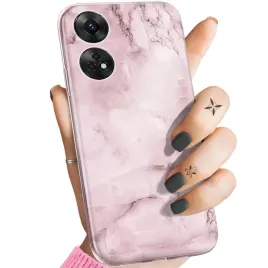 etui-do-oppo-reno-8t-wzory-rozowe-golden-rose-pudrowy-roz-obudowa-pokrowiec