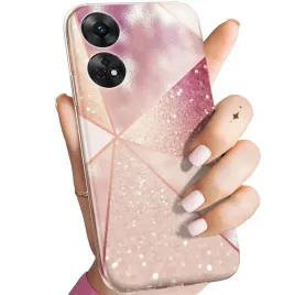 etui-do-oppo-reno-8t-wzory-rozowe-zloto-roz-obudowa-pokrowiec-case