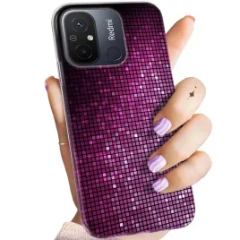 etui-do-xiaomi-redmi-12c-wzory-imitacja-brokatu-brokatowe-blyszczace-case