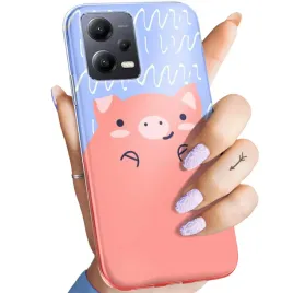 etui-do-redmi-note-12-5g-poco-x5-wzory-swinka-peppa-bajka-obudowa-case