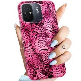 etui-do-xiaomi-redmi-12c-wzory-futerko-futro-panterka-obudowa-pokrowiec
