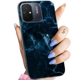 etui-do-xiaomi-redmi-12c-wzory-granatowe-obudowa-pokrowiec-case